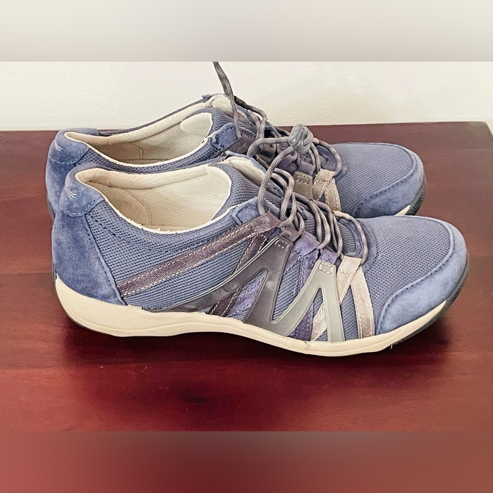 Dansko Shoes Women's Size 38 Blue Henriette Nurse Sneakers, Slip Resistant - Picture 3 of 10